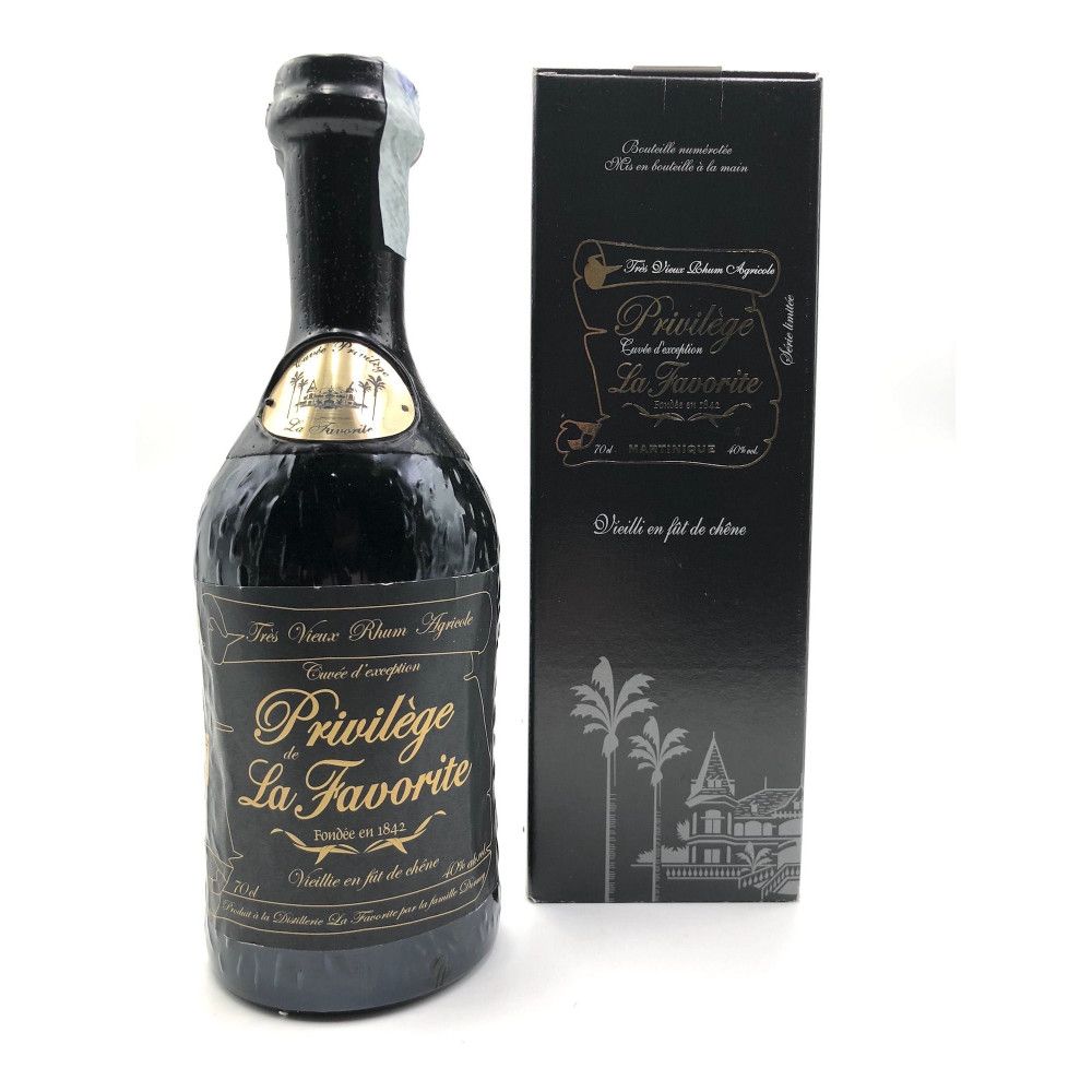 Agricole Rum La Favorite Special cuvee Privilege 30 & 35 years old, 40°  Martinique