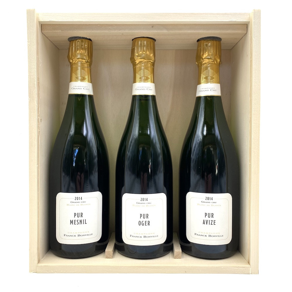 Champagner Franck Bonville - Coffret Pur Terroir 2014