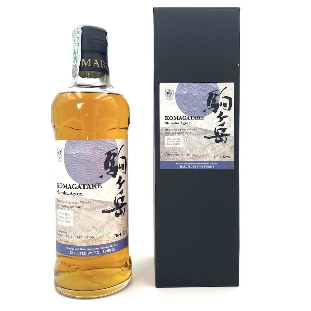 Whisky Mars Komagatake Shinshu Single Cask 3355, 62°